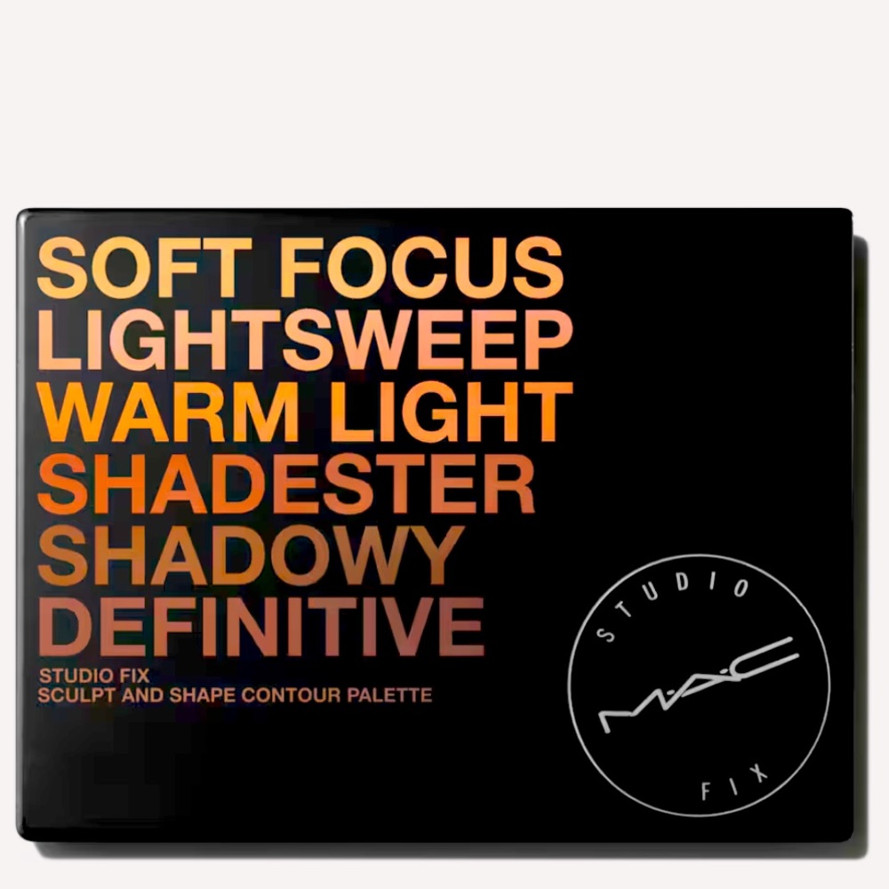 MAC : STUDIO FIX SCULPT AND SHAPE CONTOUR PALETTE MEDIUM DARK/DARK- Brand New